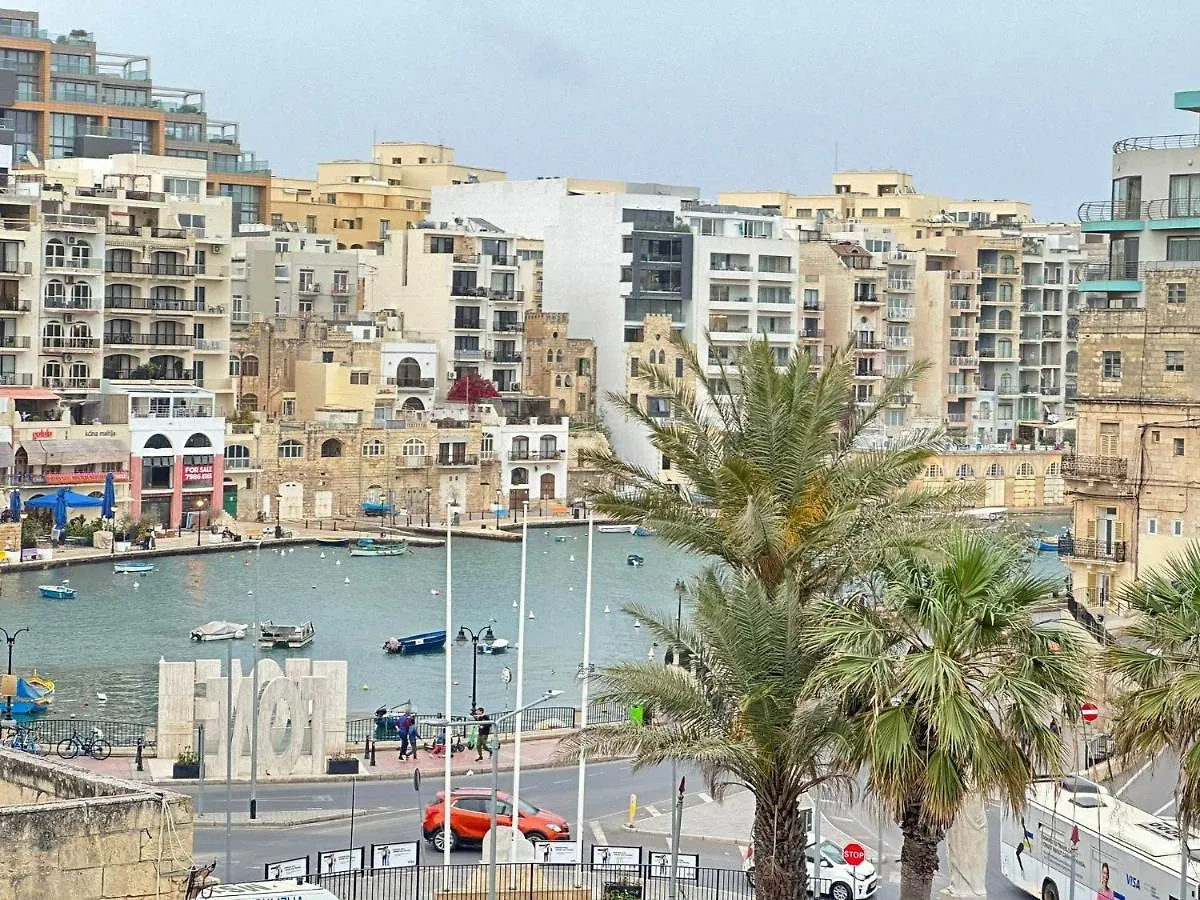 Spinola Bay View In St Julians 3 Bedrooms Saint Julian's Διαμέρισμα